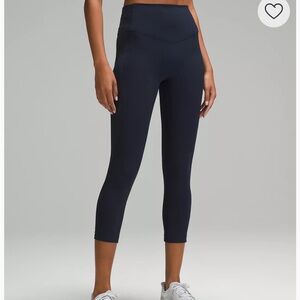 All the Right Places High-Rise Drawcord Waist Crop